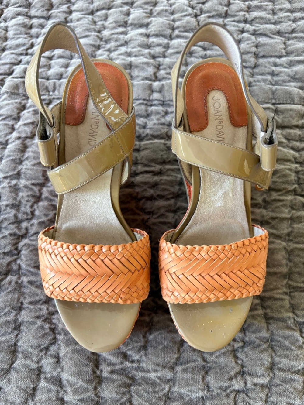 Joan & David Strappy Wedge Sandals